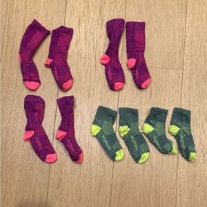 Colorful Kid’s Ski Socks Sets